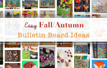 Easy Fall Autumn Bulletin Board Ideas Wonder Toddlers