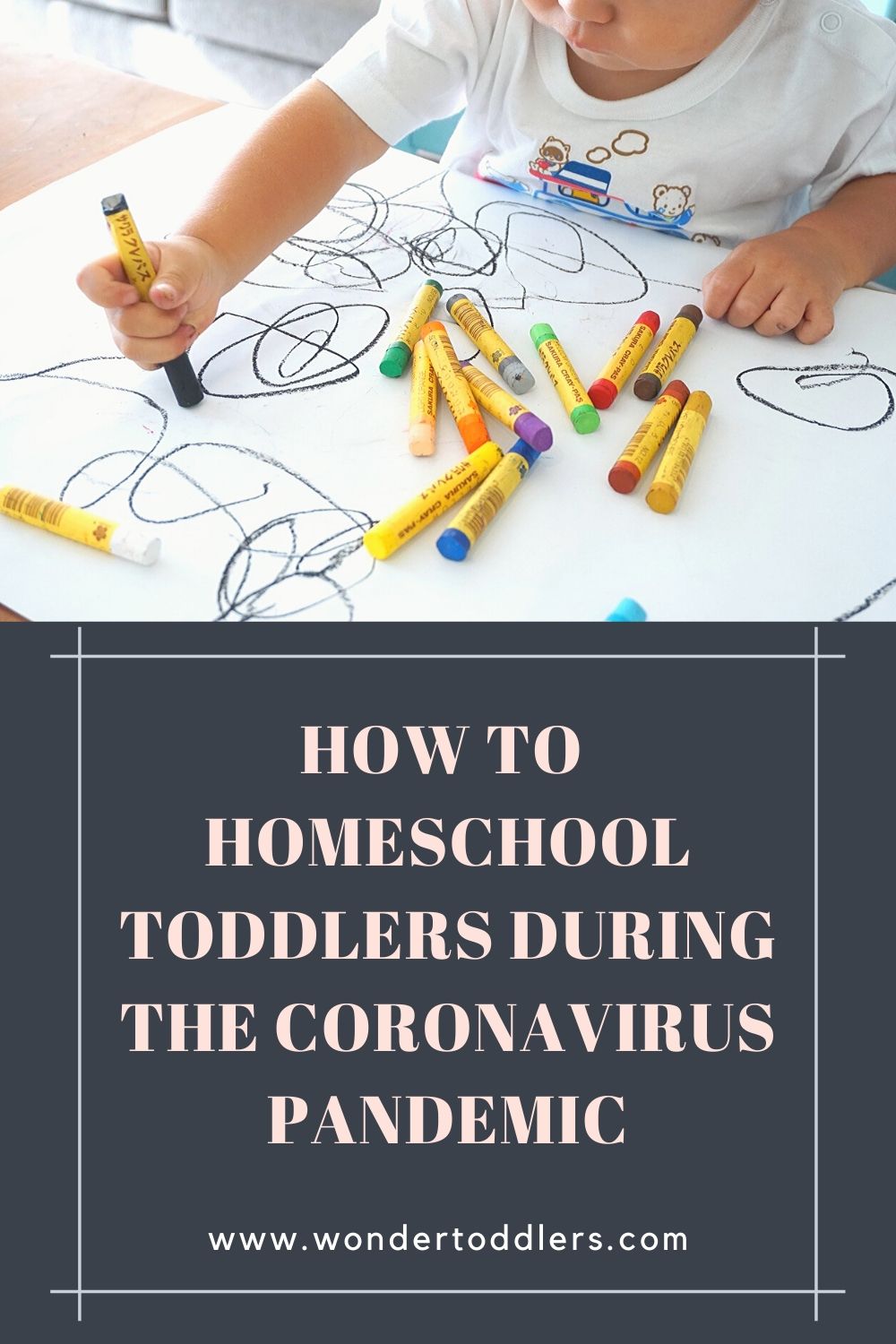 How to homeschool toddlers during the coronavirus pandemic